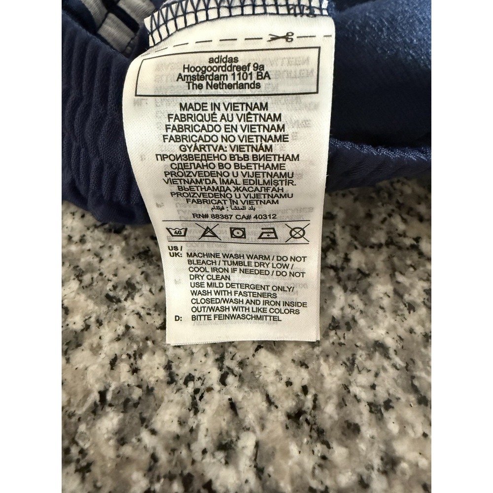 Adidas Training Running Track Pants Women's S Navy Blue Outdoor Athleisure - Picture 12 of 12